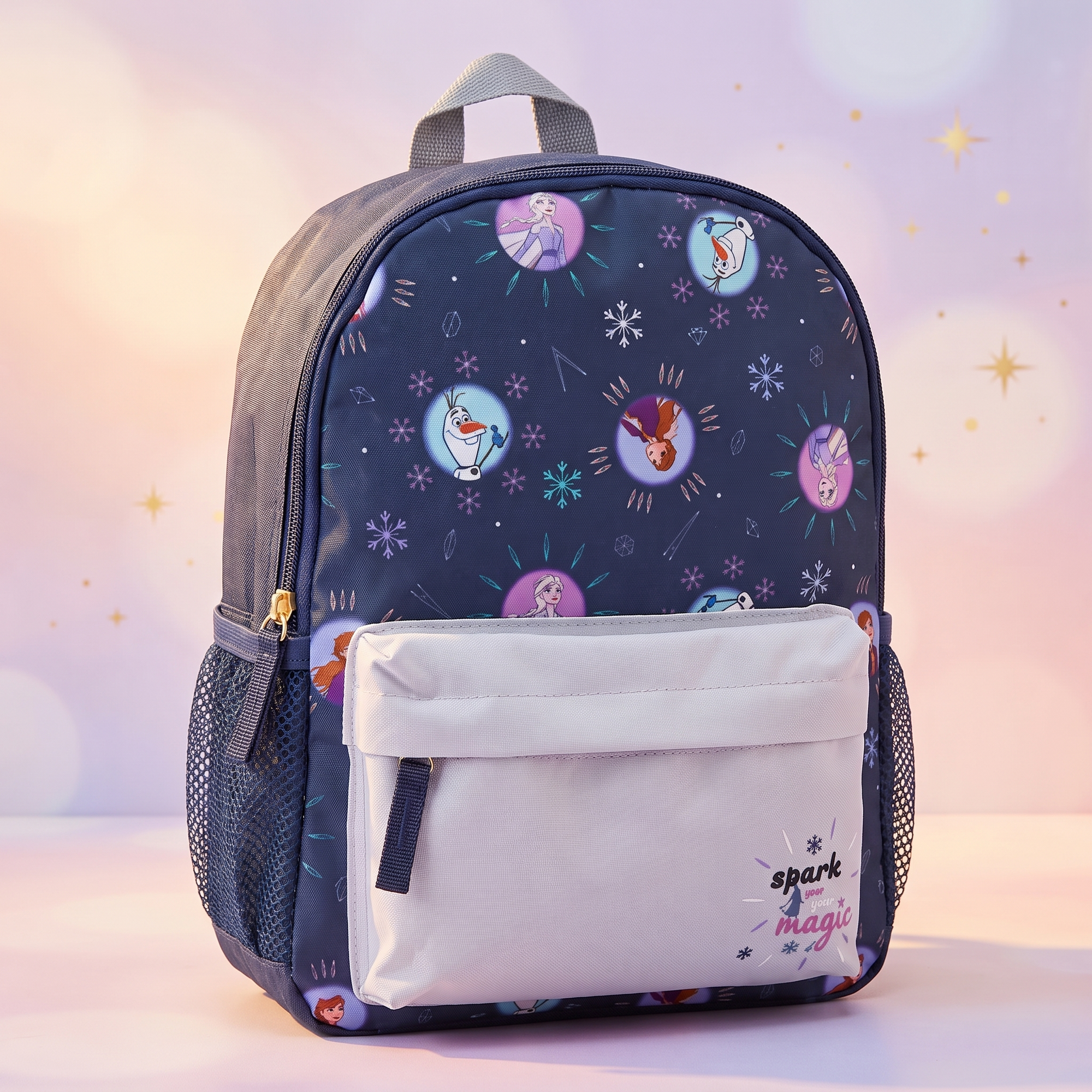 Rucsac Disney Frozen pentru copii, 28 × 23 × 10 cm - foto boutique Mini Magic Kids