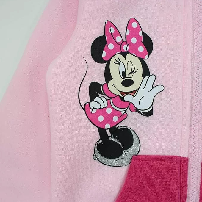 Trening Disney Minnie fete, set cu fermoar, 2–8 ani – imagine 4