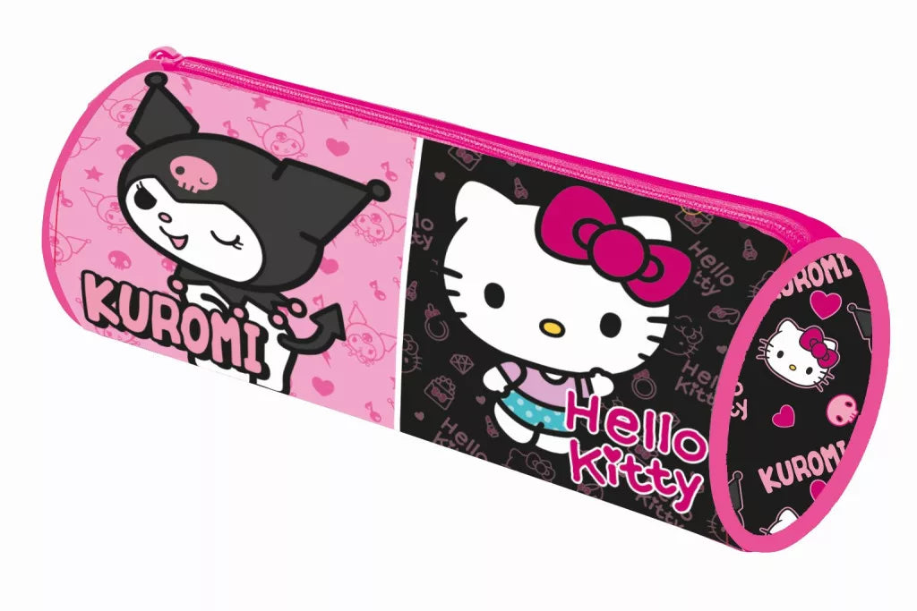 Penar Hello Kitty & Kuromi roz, 23 × 8 cm – imagine 1