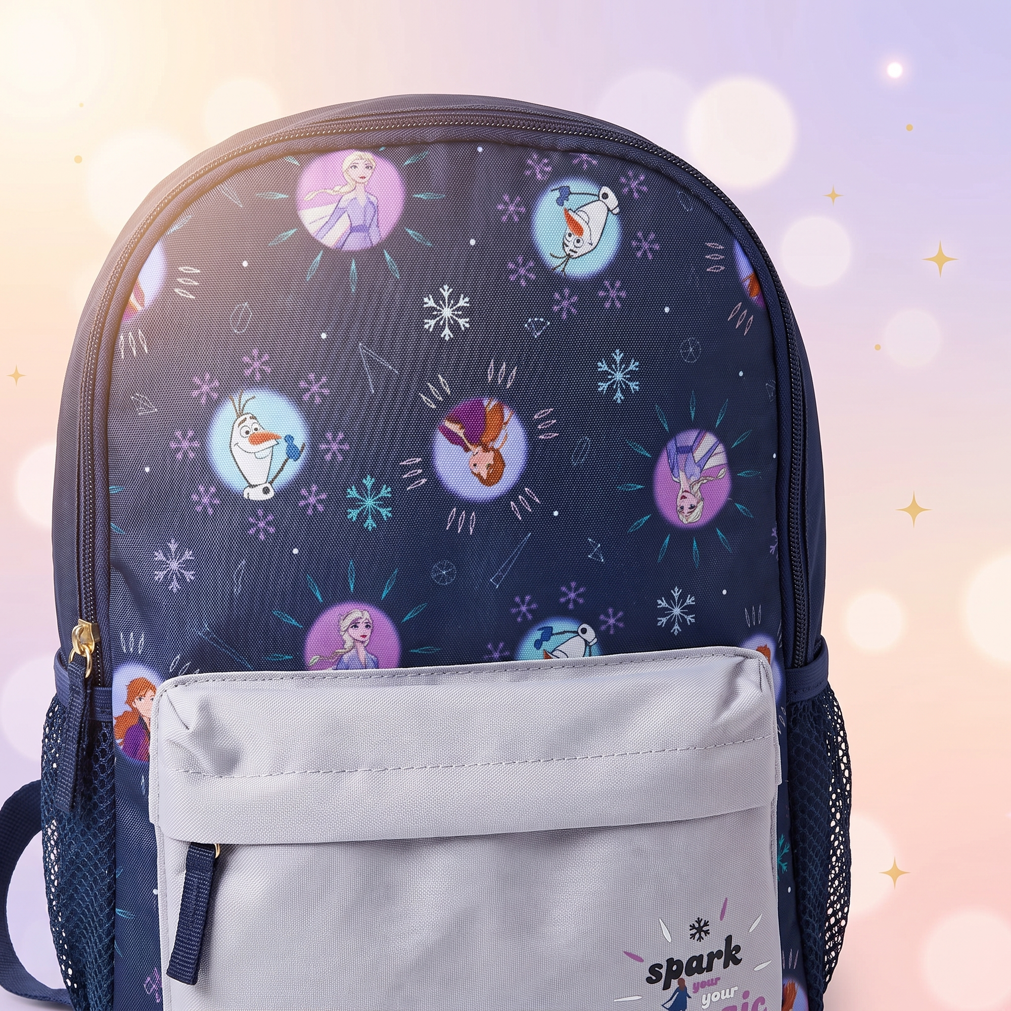 Rucsac Disney Frozen pentru copii, 28 × 23 × 10 cm - foto boutique Mini Magic Kids
