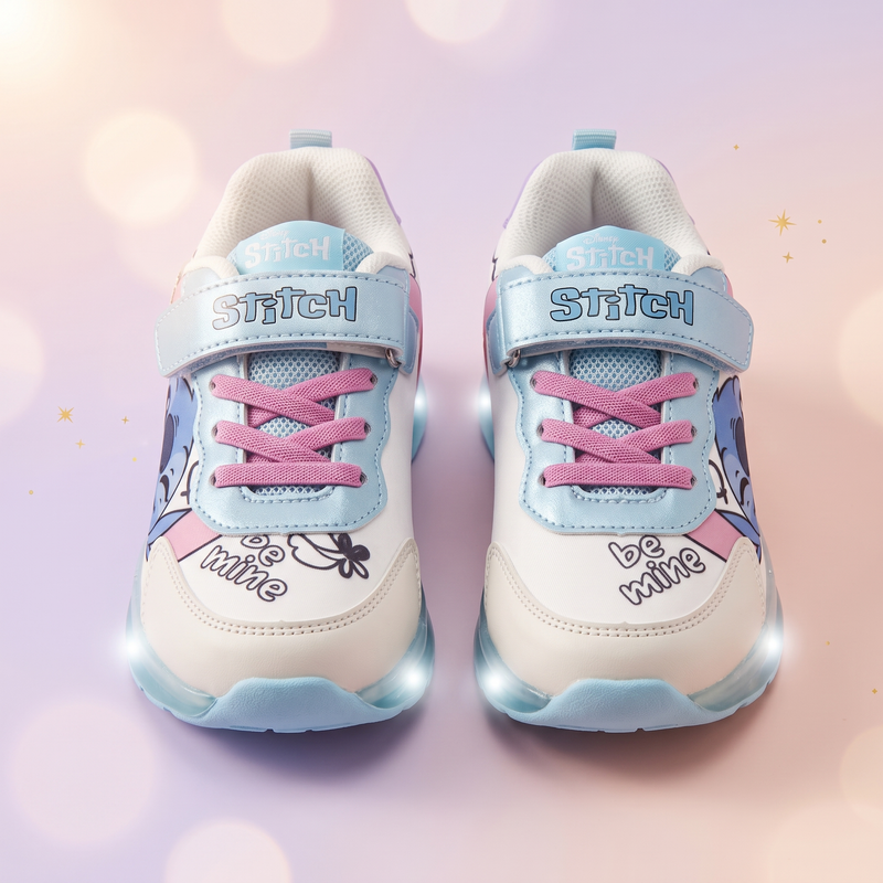 Disney Lilo si Stitch pantofi de strada cu LED, prezentare frontala