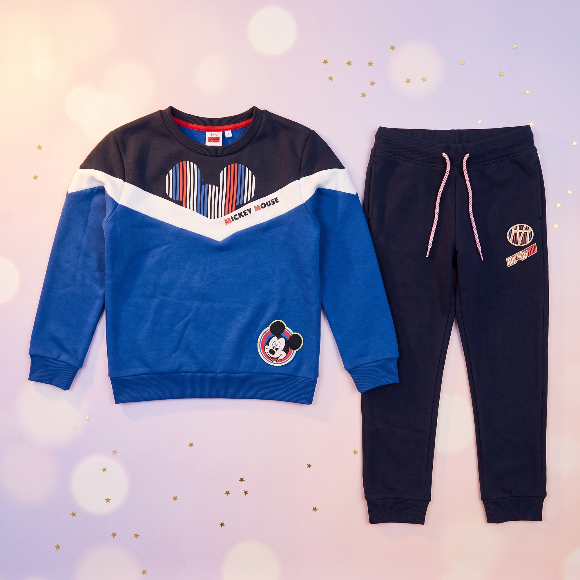 Disney Mickey trening set de jogging, Albastru, piese separate