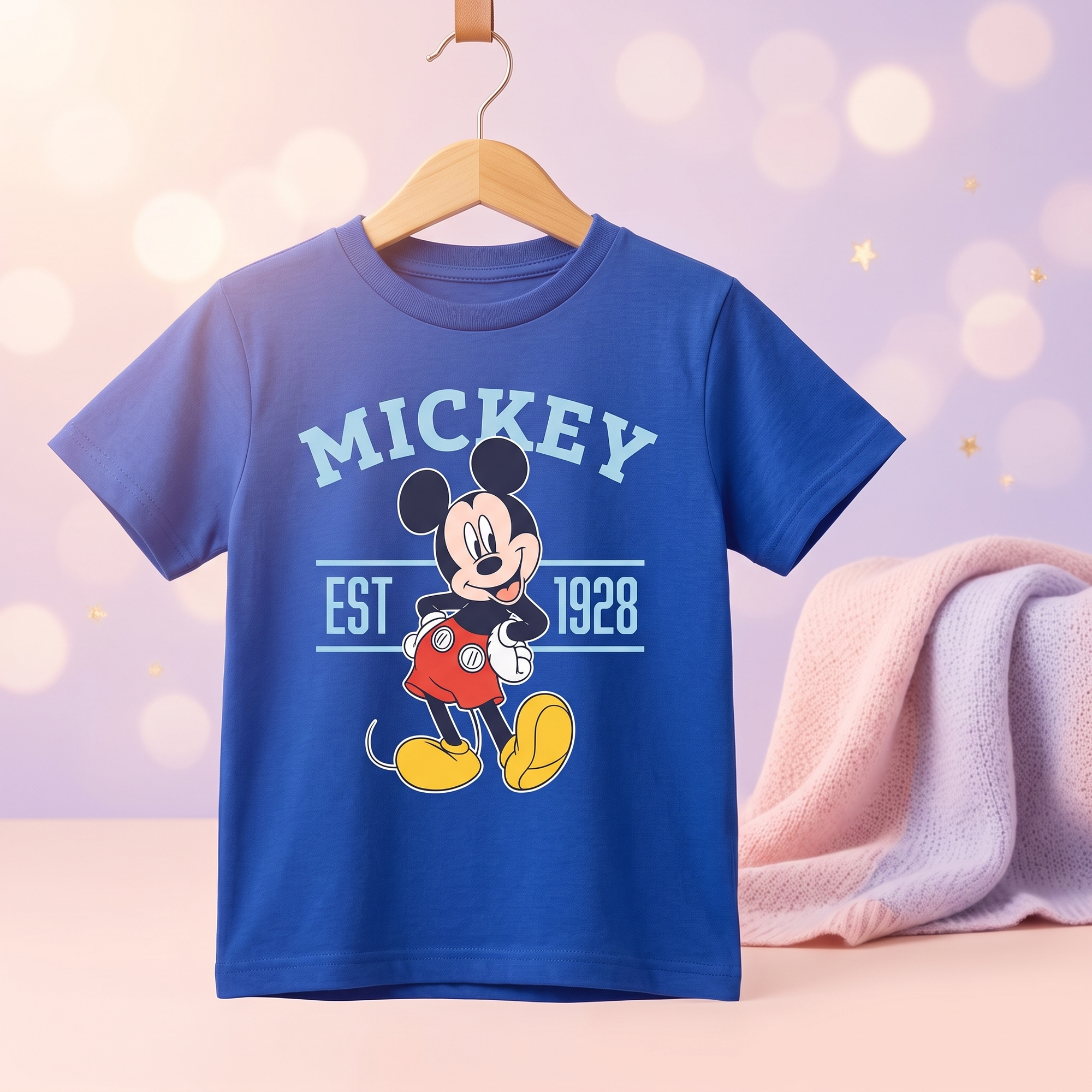 Disney Mickey tricou scurt, pe umeras