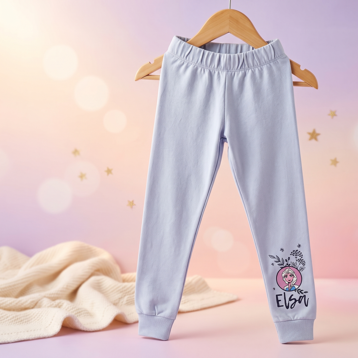 Disney Frozen pantaloni jogging, pe umeras