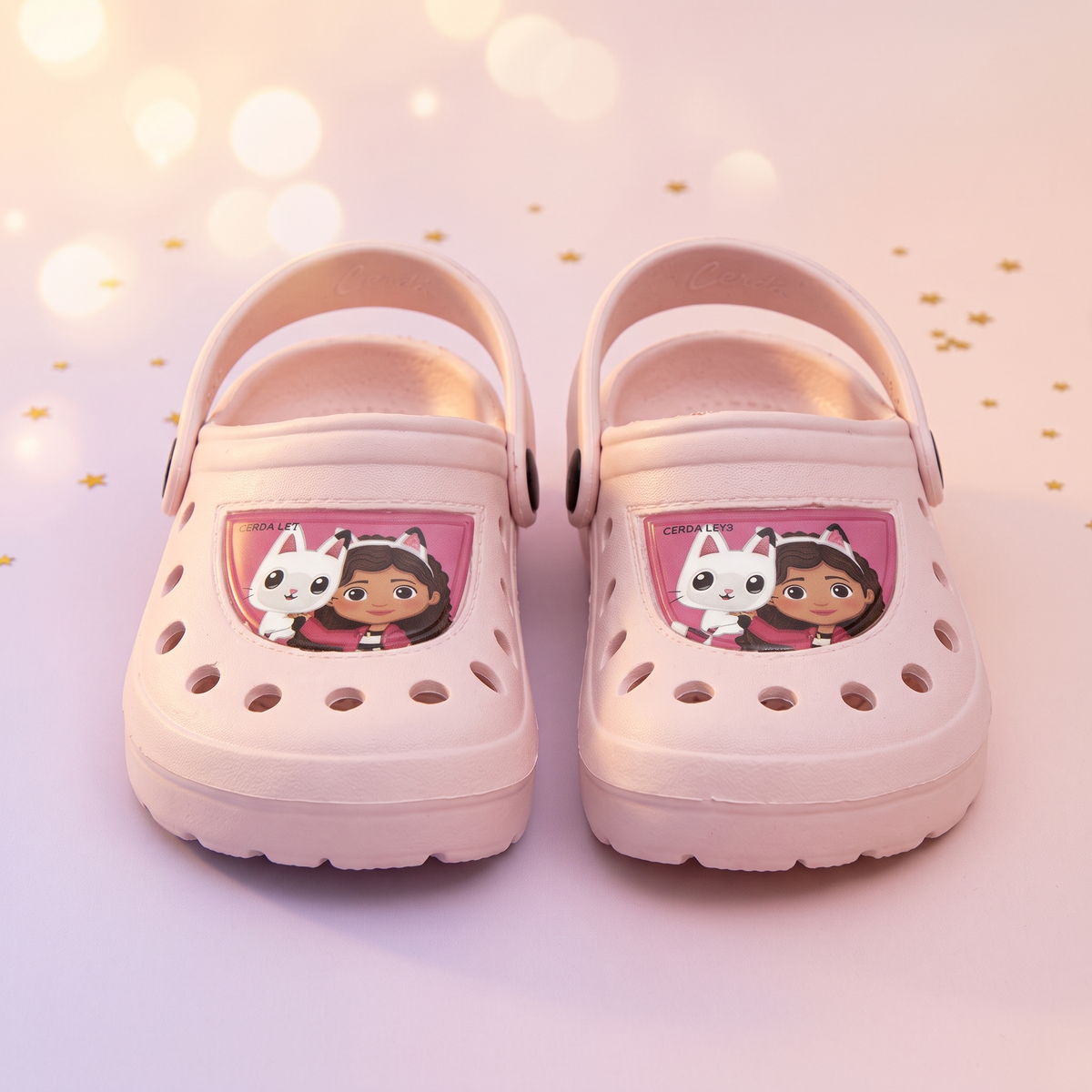 Gabbys Dollhouse papuci clog, Roz Pal, prezentare frontala
