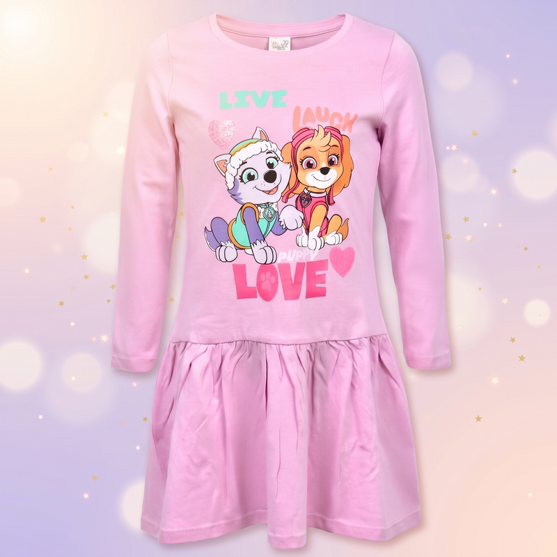 Patrula Catelusilor Laugh rochie - fata