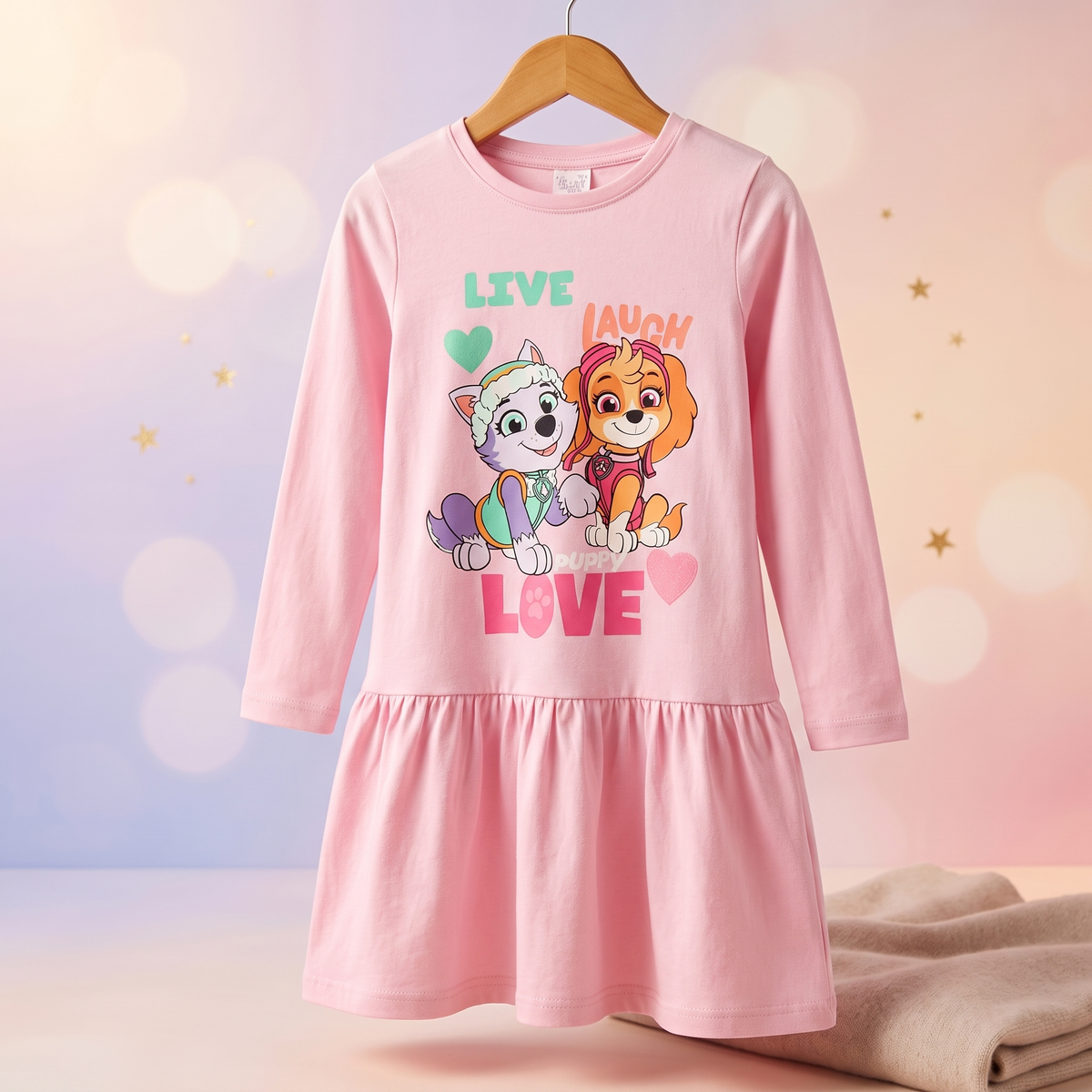 Patrula Catelusilor Laugh rochie, pe umeras