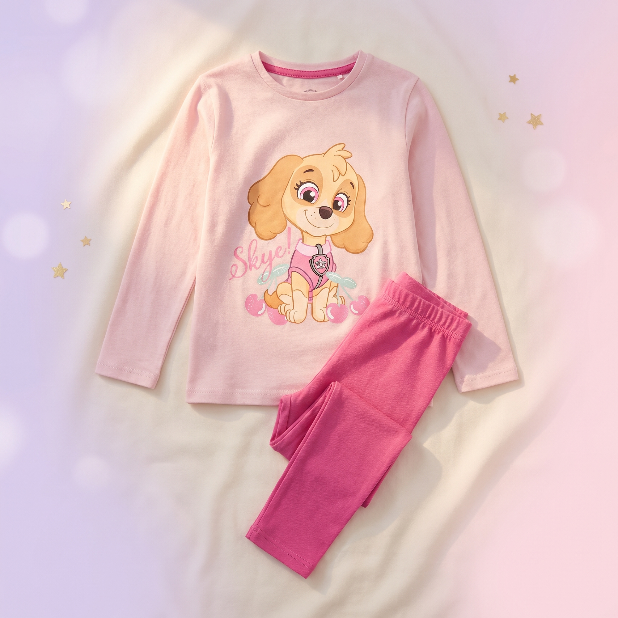 Patrula Catelusilor pijama lunga - fata