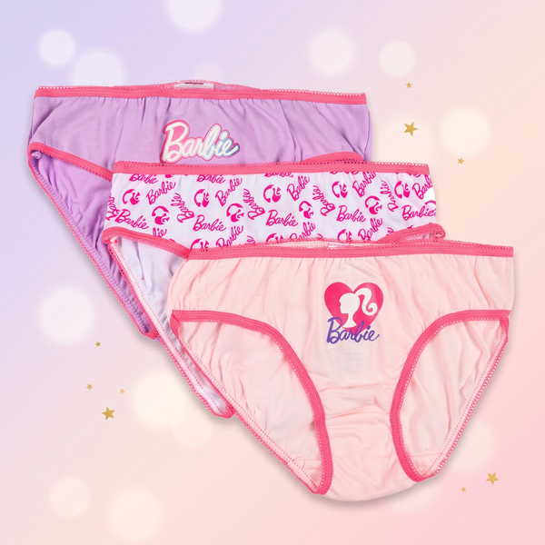 Barbie Pink Shadow chiloței pentru copii – set 3 bucăți - fata