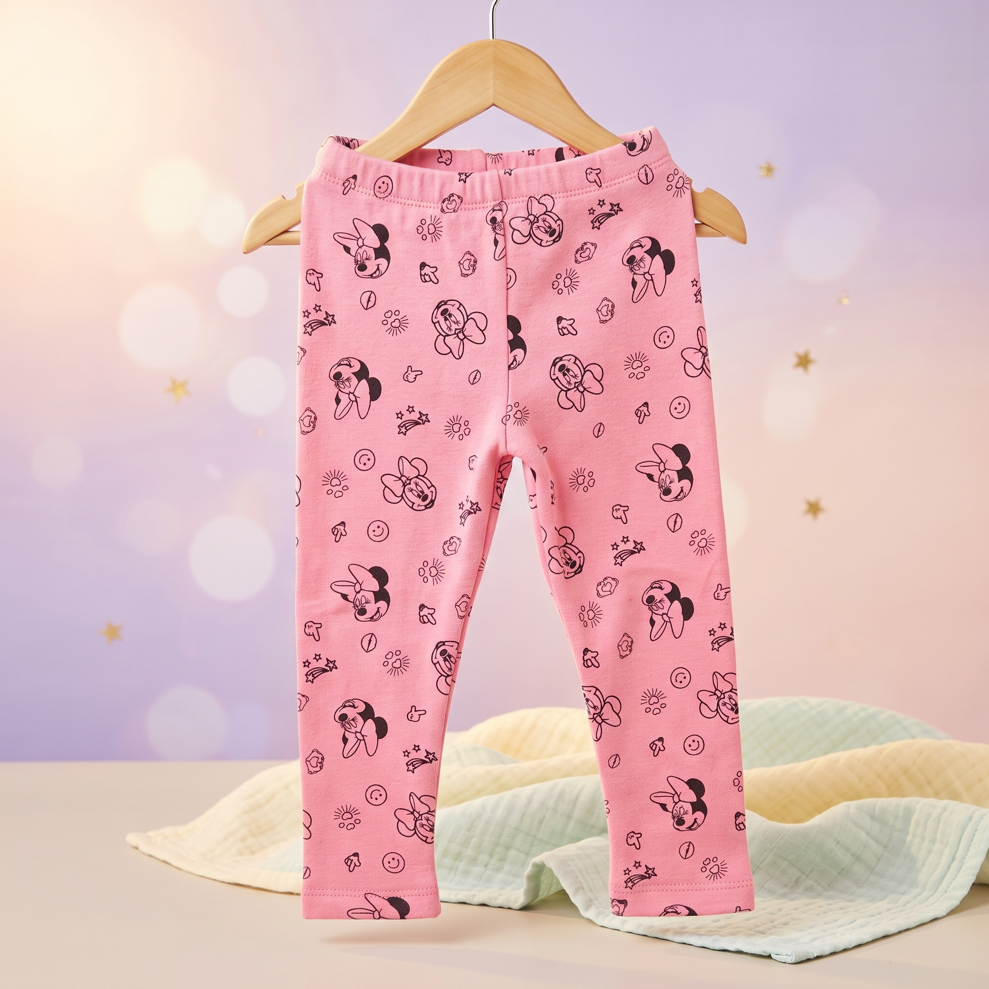 Disney Minnie colanti grosi bebelusi, pe umeras