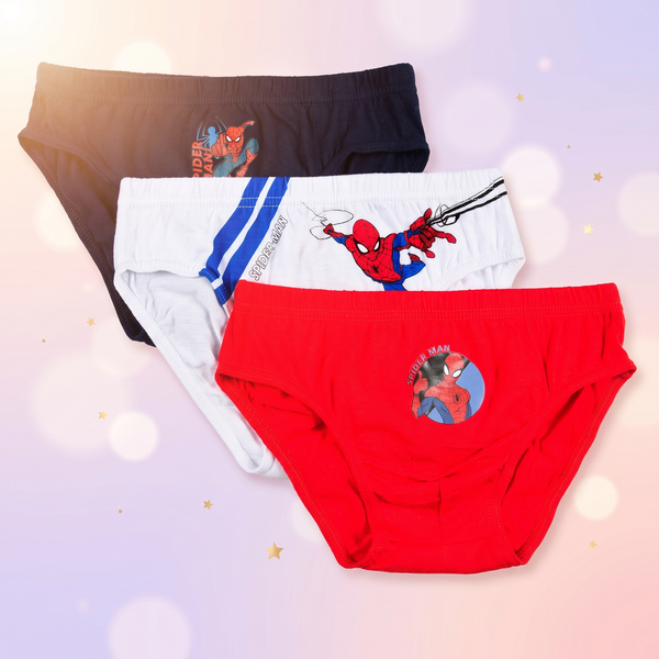 Spider-Man lenjerie de corp 3 bucati - fata