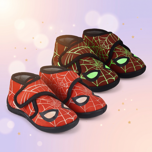 Spider-Man pantofi de interior luminosi - fata