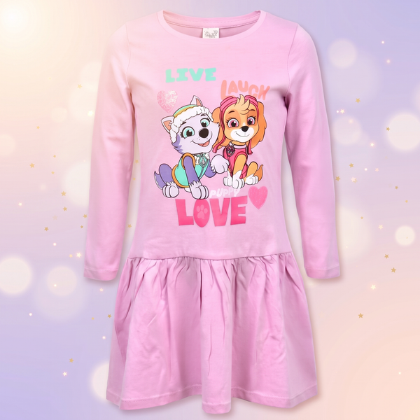 Patrula Catelusilor Laugh rochie - fata