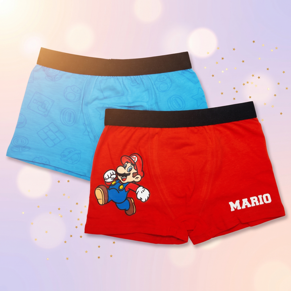 Super Mario boxeri 2 bucati pachet - fata